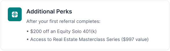 additioanl perks additioanl perks